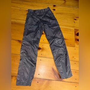 Foreign Intrigue Youth Gray Nylon Cargo Pants | Size 18 | Zip Pockets
